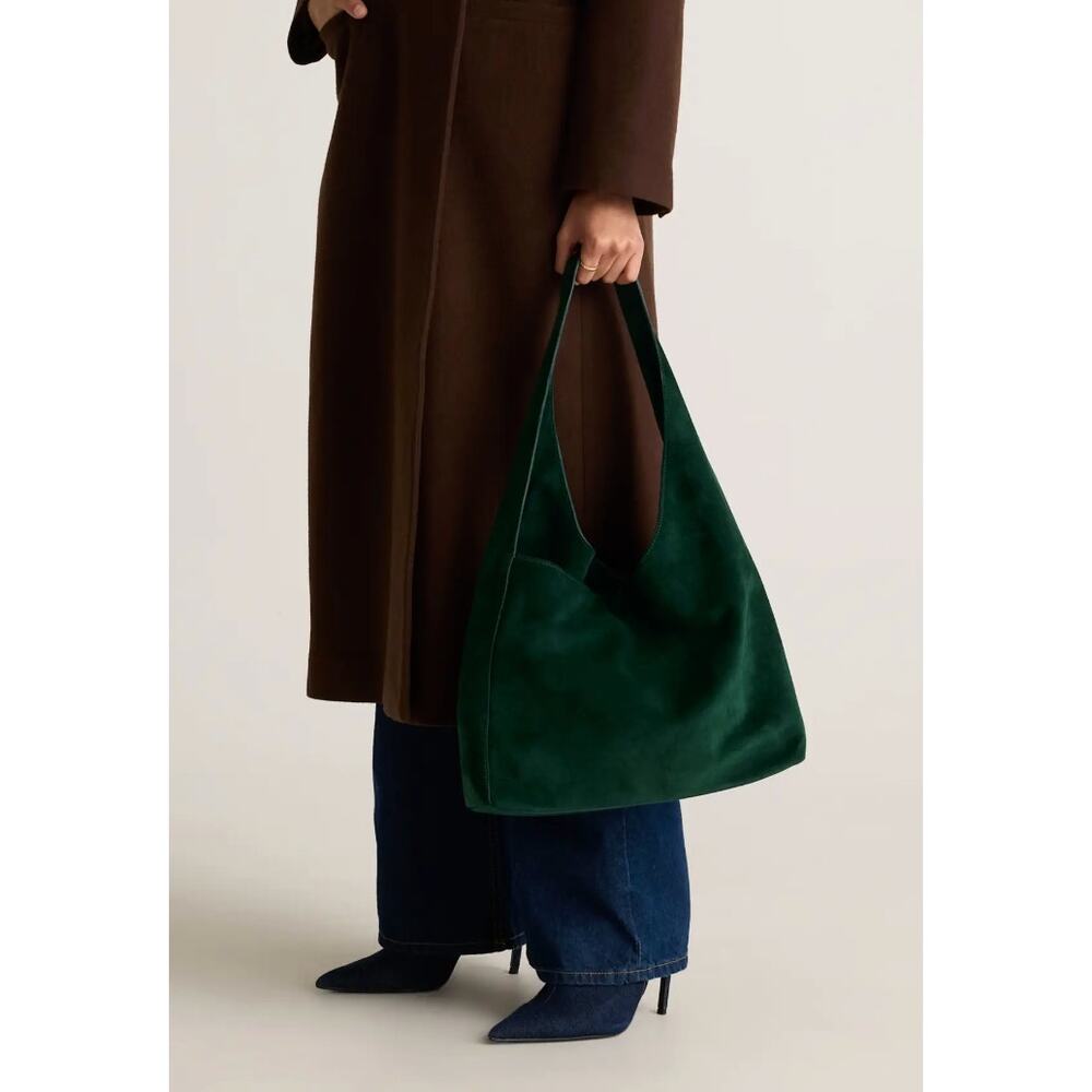 Quince NEW Esme Suede Shoulder Bag - Picture 4 of 11